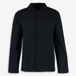 Holland Esquire Navy Twill Worker Shirt
