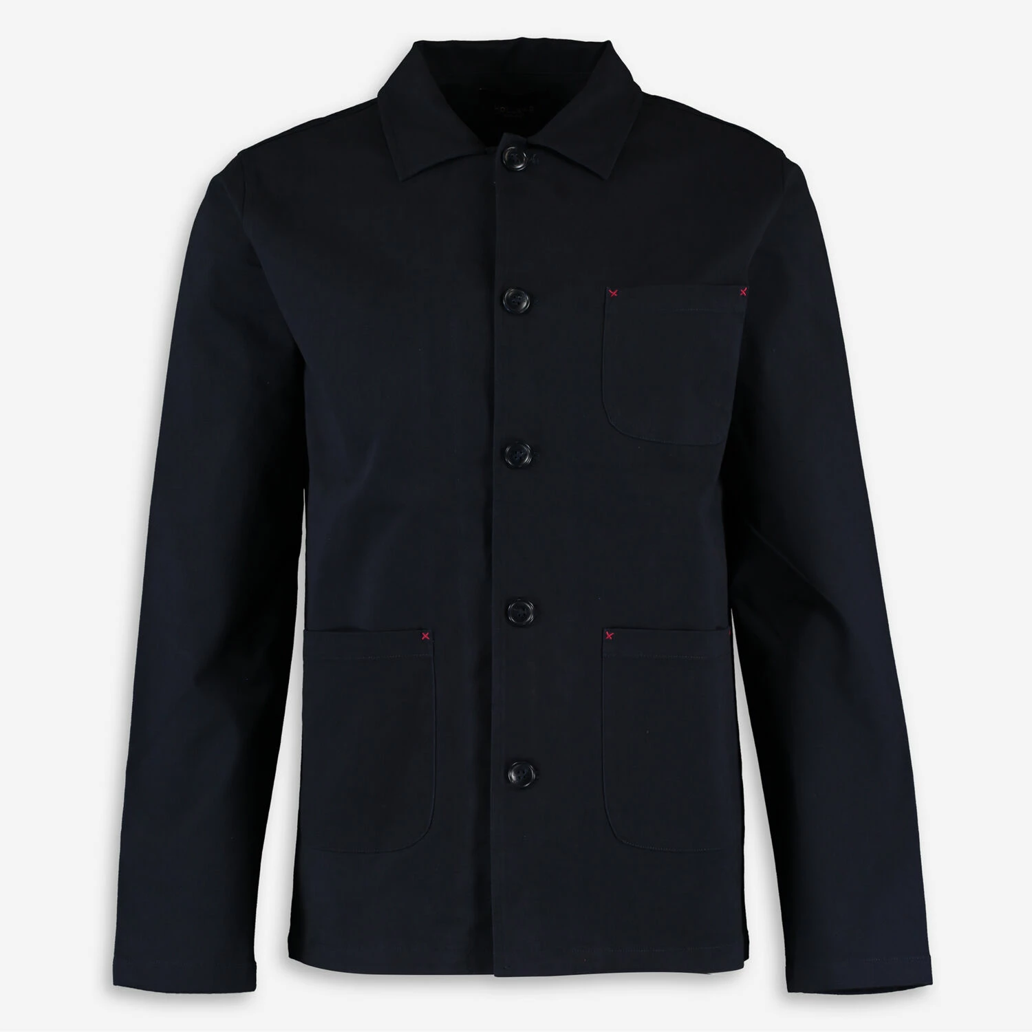 Holland Esquire Navy Twill Worker Shirt 1 Holland Esquire Navy Twill Worker Shirt