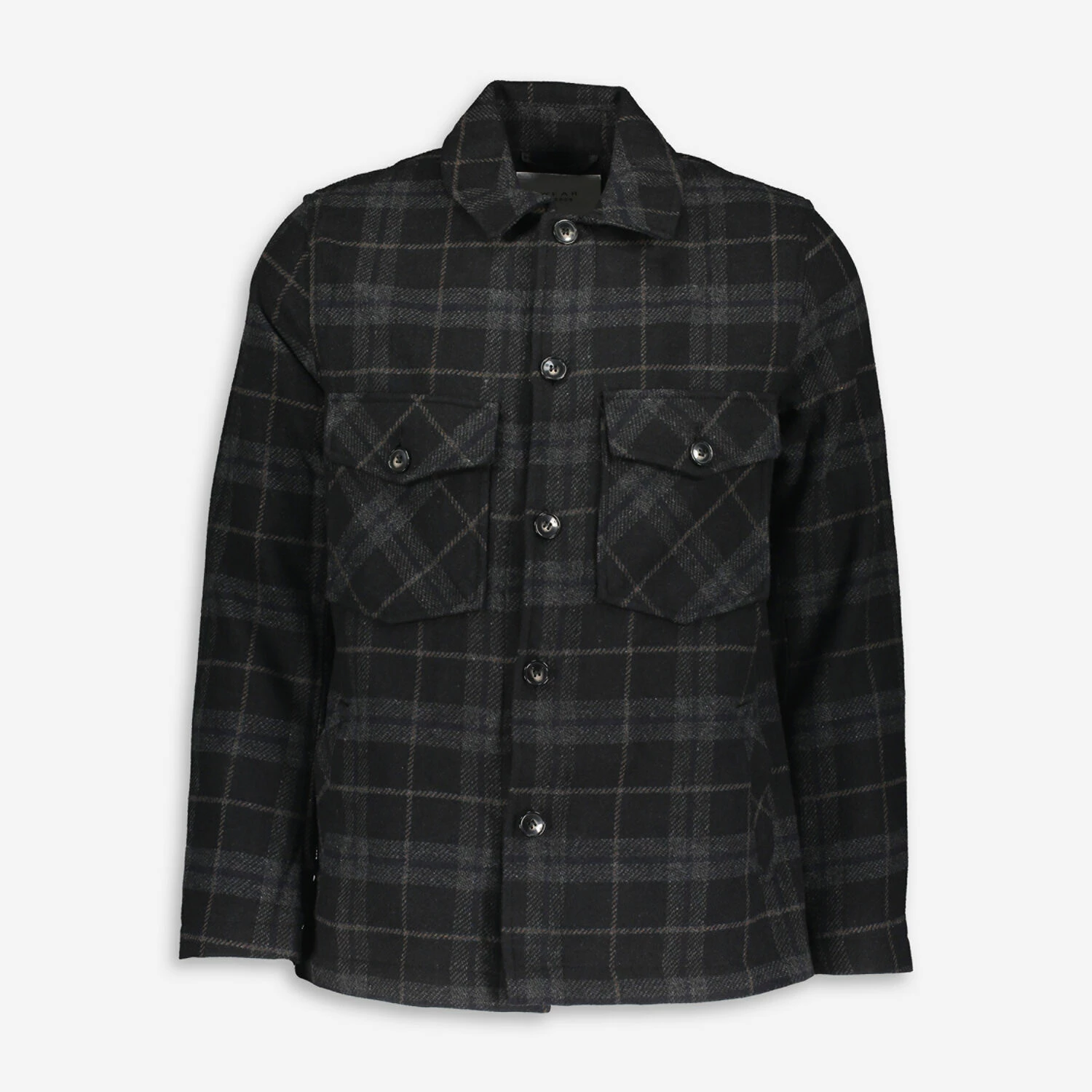Wear London Black Highland Casual Shirt 1 Wear London Black Highland Casual Shirt