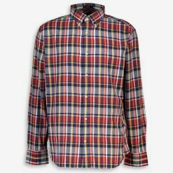 Gant Multicolour Plaid Pattern Casual Shirt