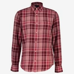 Gant Red Flannel Plaid Shirt