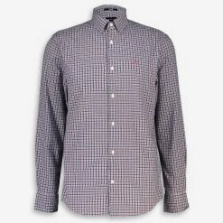 Gant Blue & Red Oxford Checkered Shirt