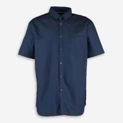 Lacoste Navy Blue Short Sleeve Shirt
