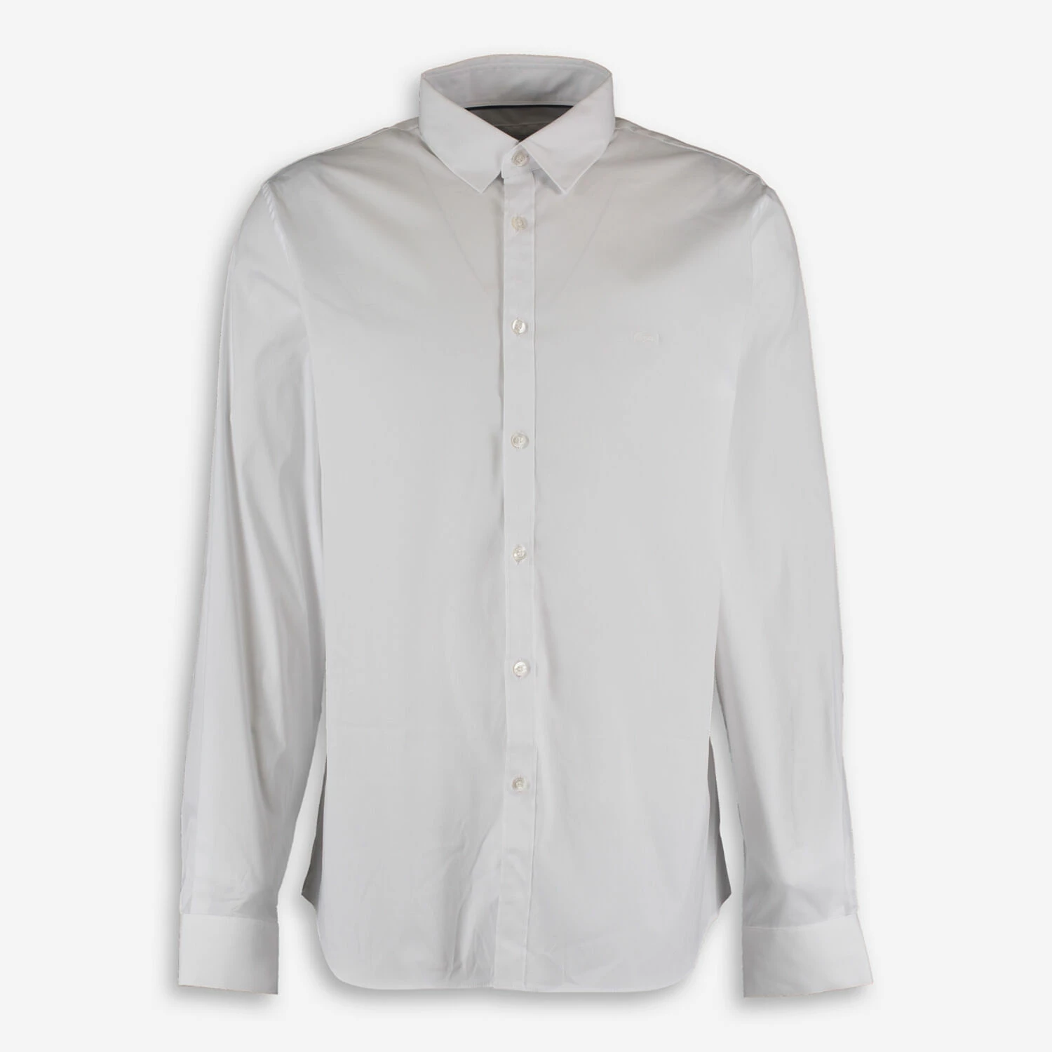 Lacoste White Classic Long Sleeve Shirt 1 Lacoste White Classic Long Sleeve Shirt