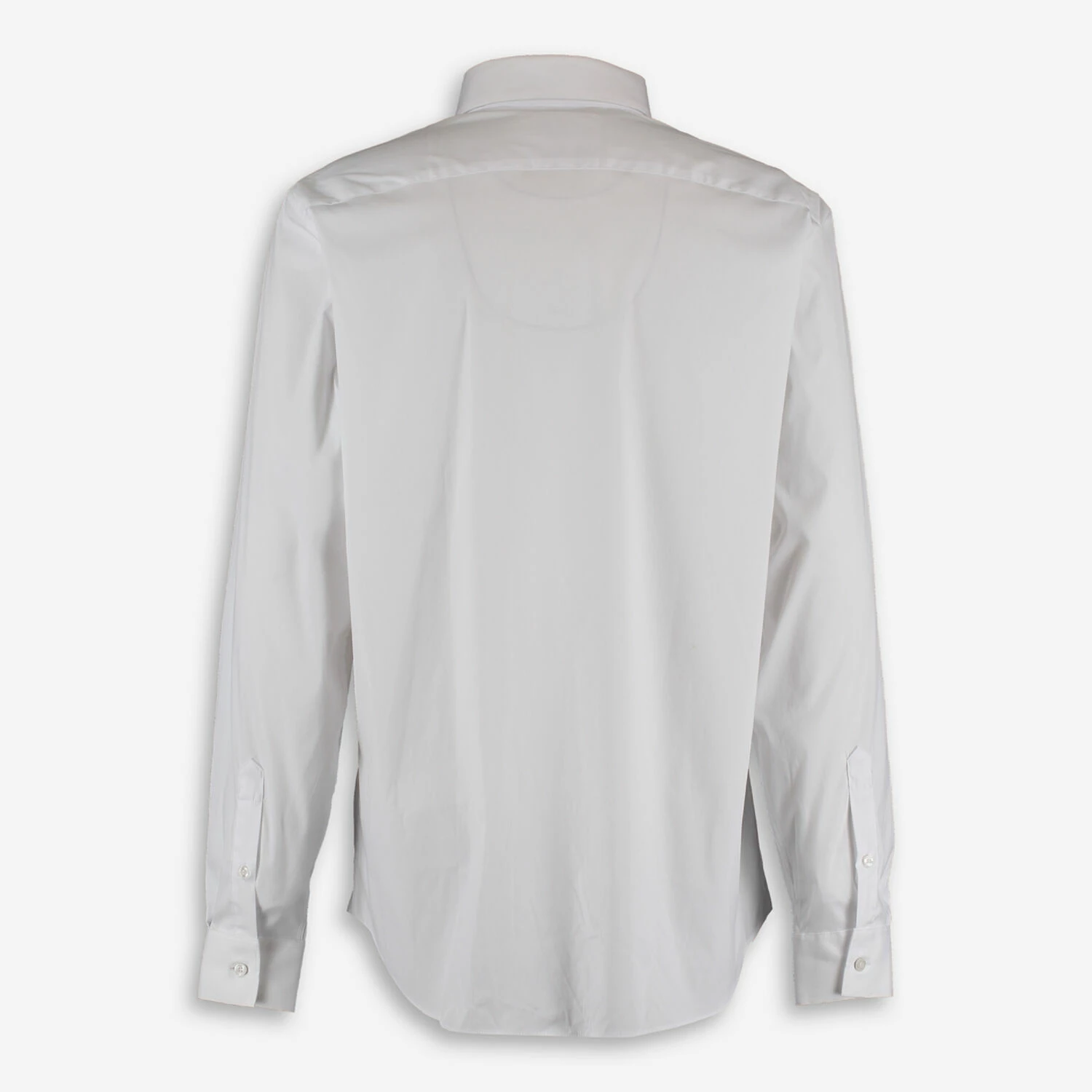 Lacoste White Classic Long Sleeve Shirt 2 Lacoste White Classic Long Sleeve Shirt - Image 2
