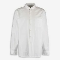 Lacoste White Long Sleeve Shirt