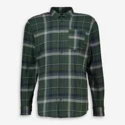Jack & Jones Green & Navy Checkered Shirt