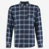 Jack & Jones Navy Tartan Shirt
