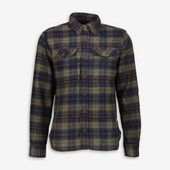 Ben Sherman Blue & Green Checkered Shacket