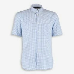 French Connection Blue Checked Shirt