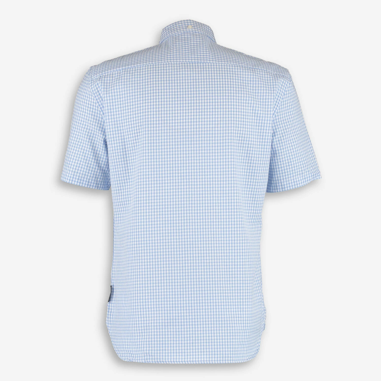 French Connection Blue Checked Shirt 2 French Connection Blue Checked Shirt - Image 2