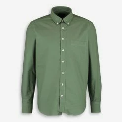 Simon Carter Green Casual Long Sleeve Shirt