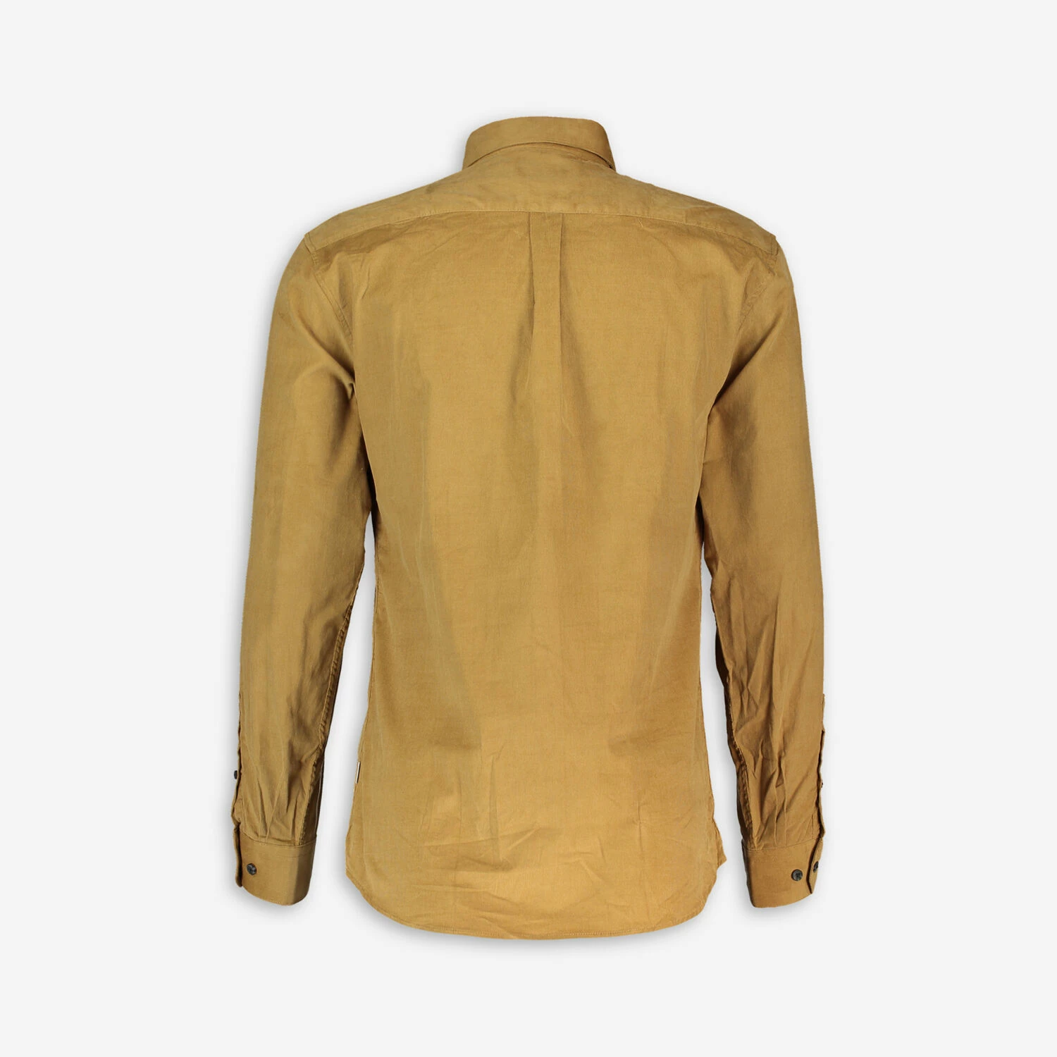 Lindbergh White Light Brown Corduroy Shirt 2 Lindbergh White Light Brown Corduroy Shirt - Image 2
