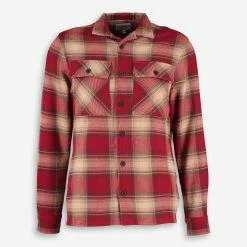 Paid In Full Red Check Pattern Shirt
