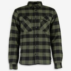 Ocean Laundry Green Checked Shacket