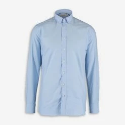 Bugatti Blue Semi Casual Shirt