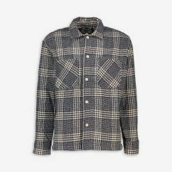 Folk Multicoloured Check Shacket