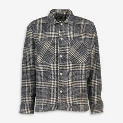 Folk Multicoloured Check Shacket