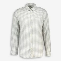 Folk Grey & Ecru Checked Shirt