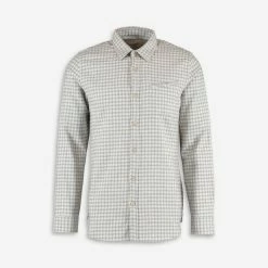 Folk Grey & Ecru Checked Shirt