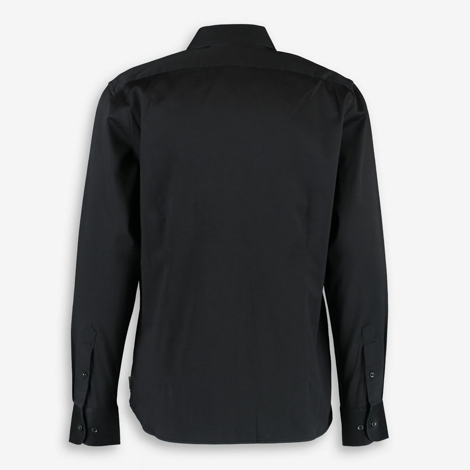 Peter Werth Black Stretch Shirt 2 Peter Werth Black Stretch Shirt - Image 2