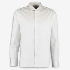 Peter Werth White Slim Fit Casual Shirt