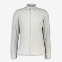 Peter Werth Light Grey Pique Shirt