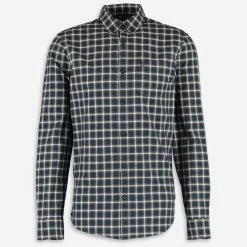 Penguin Blue Checked Classic Shirt