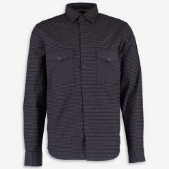 Selezione Grigio Blue Checked Classic Shirt