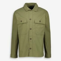 Ben Sherman Green Twill Overshirt