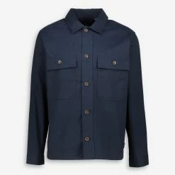 Ben Sherman Blue Patch Overshirt