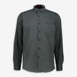 Guide London Grey Charles Flannel Shirt