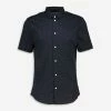 Paid In Full Navy Polka Dot Short Sleeve Shirt