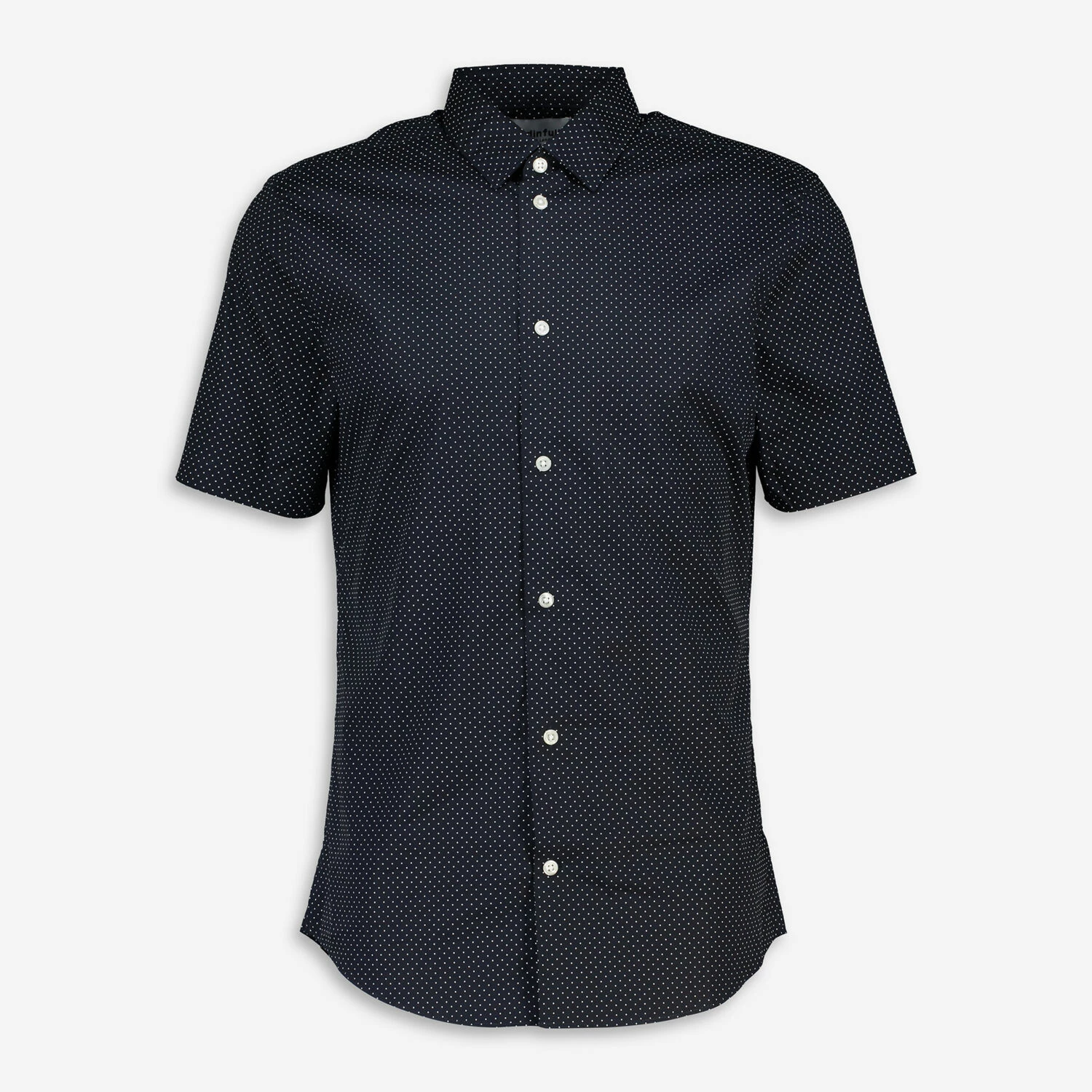 Paid In Full Navy Polka Dot Short Sleeve Shirt 1 Paid In Full Navy Polka Dot Short Sleeve Shirt