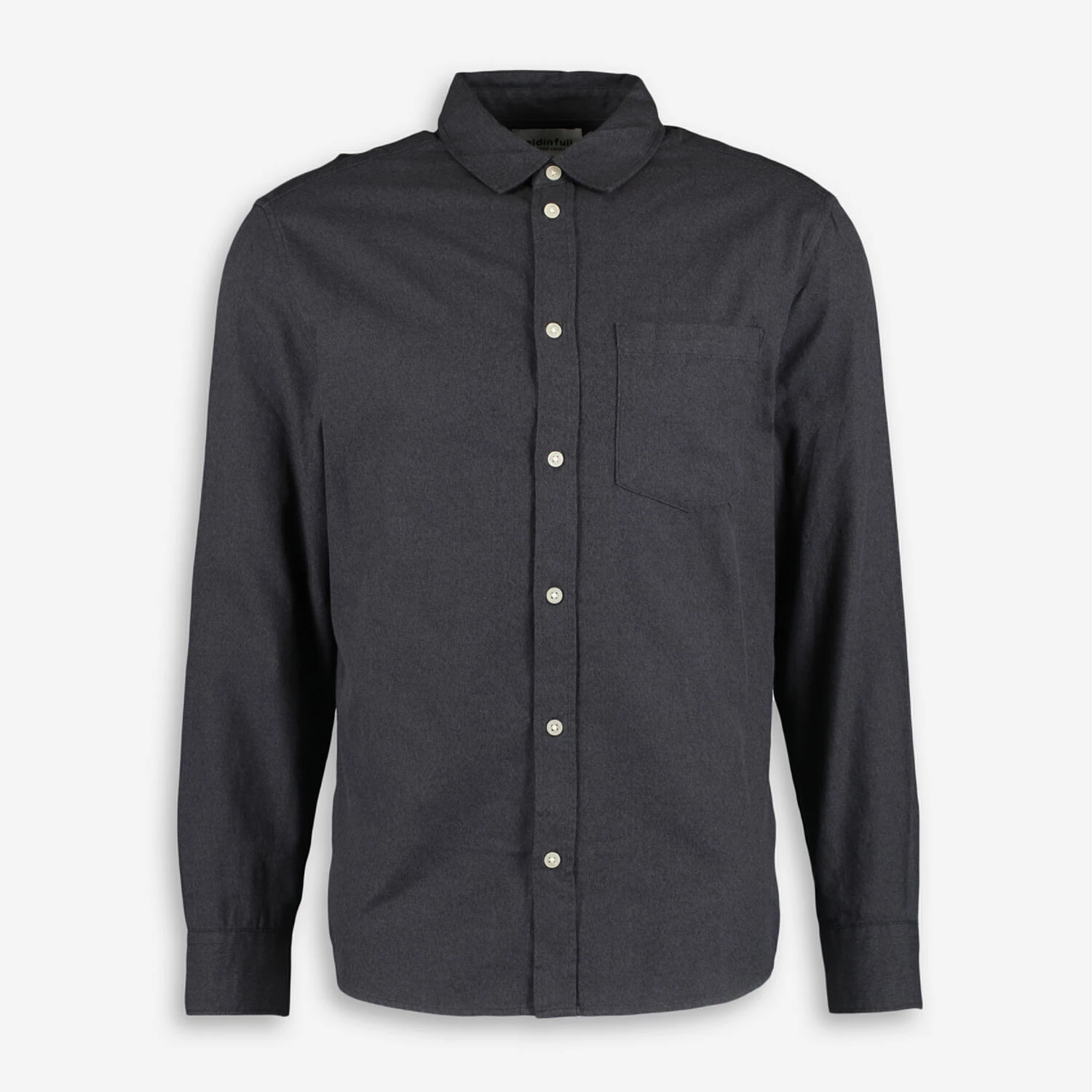 Paid In Full Navy Twill Long Sleeve Shirt 1 Paid In Full Navy Twill Long Sleeve Shirt