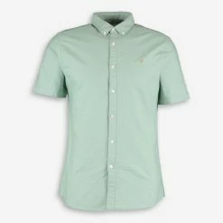 Farah Green Haze Short Sleeve Casual Shirt