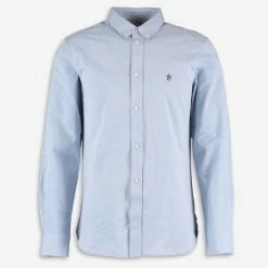French Connection Blue Long Sleeve Shirt