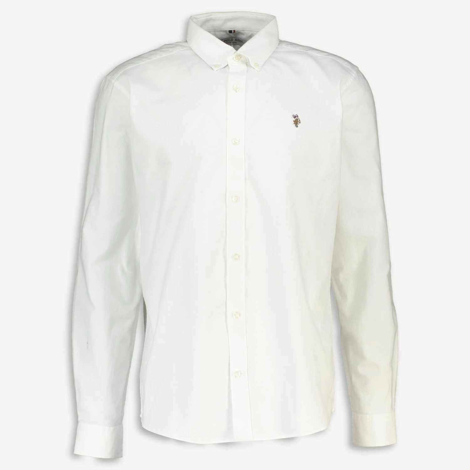 US Polo Assn White Oxford Shirt 1 US Polo Assn White Oxford Shirt