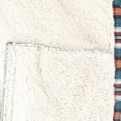 Fenchurch Navy & Tan Striped Shacket -Men's Casual Shirts Store 47373217 large wl 03