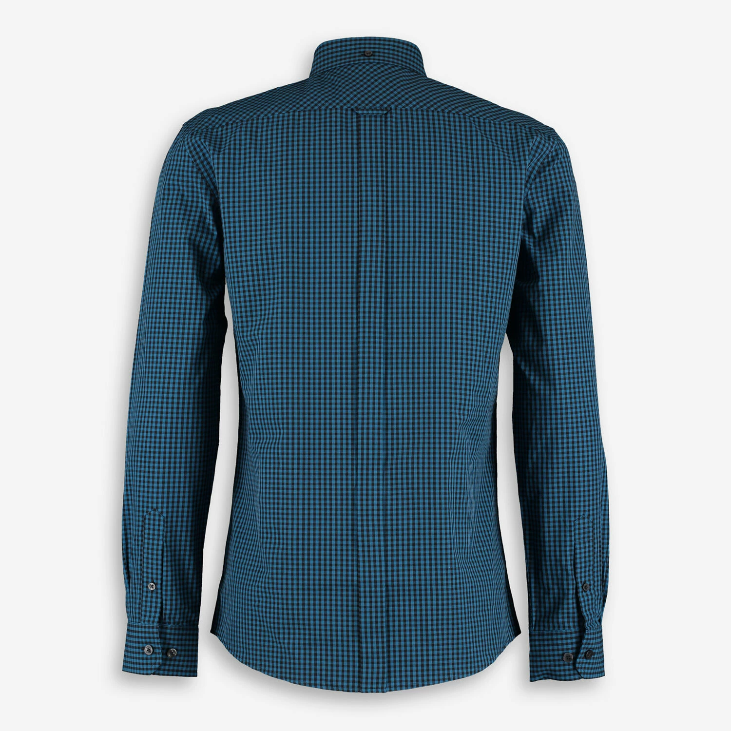 Ben Sherman Blue Gingham Casual Shirt 2 Ben Sherman Blue Gingham Casual Shirt - Image 2