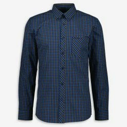 Ben Sherman Blue Checked Classic Shirt