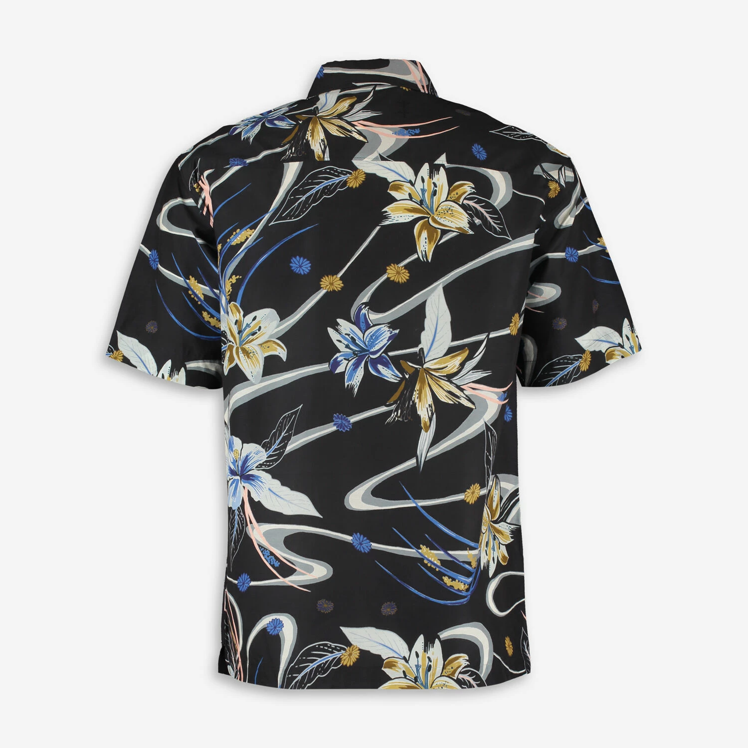 Superdry Black Hawaiian Shirt 2 Superdry Black Hawaiian Shirt - Image 2