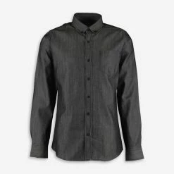 Feraud Raw Black Button Down Shirt