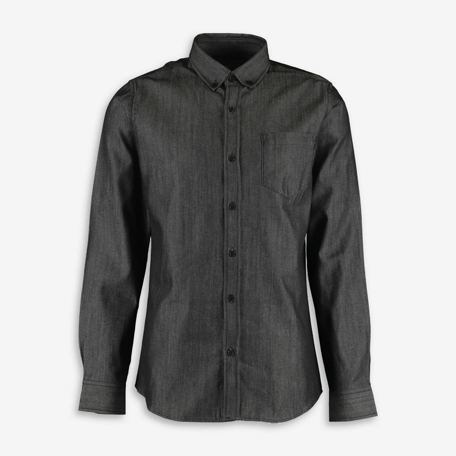 Feraud Raw Black Button Down Shirt 1 Feraud Raw Black Button Down Shirt