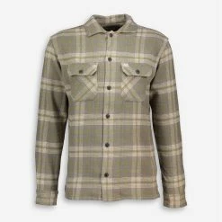 Quiksilver Grey Checked Lyneham Shirt