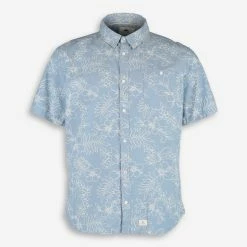 Quiksilver Blue Floral Classic Shirt
