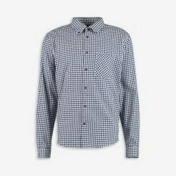 I Navili Milano Navy Check Casual Shirt
