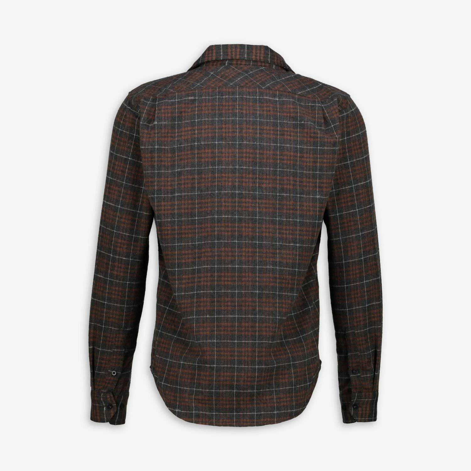 I Navili Milano Orange & Grey Shirt 2 I Navili Milano Orange & Grey Shirt - Image 2