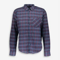 I Navili Milano Blue & Pink Checked Shirt