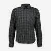 I Navili Milano Grey Checkered Shirt